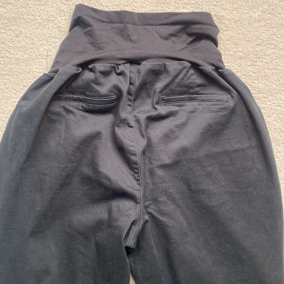 Lot of 2 pairs of women’s plus size 2X maternity pants black - Picture 5 of 7